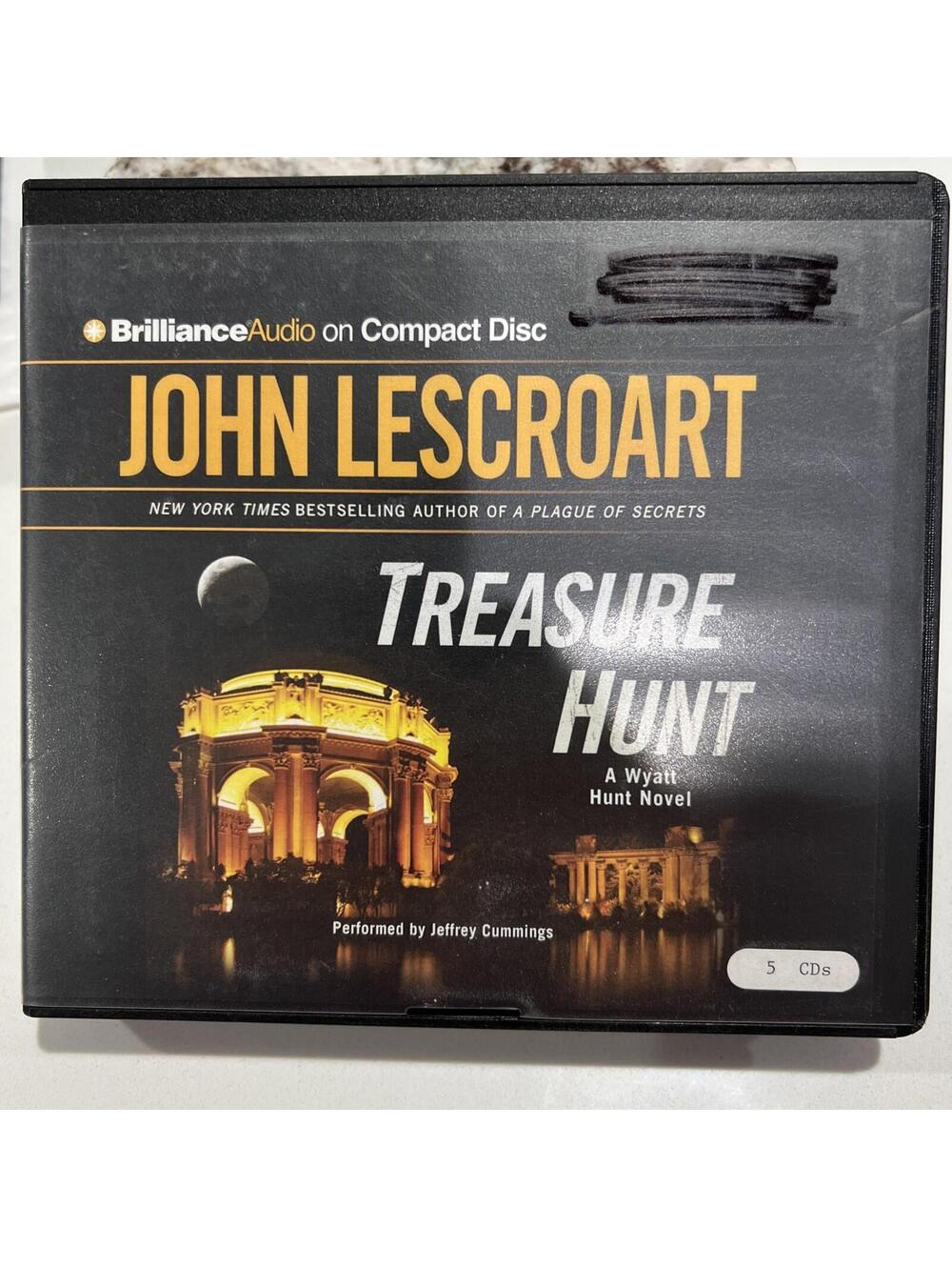 Wyatt Hunt Ser.: Treasure Hunt by John Lescroart CD Audiobook